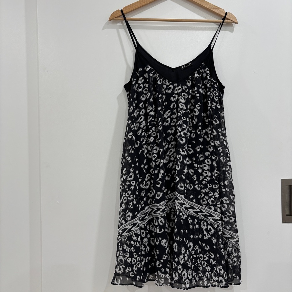 Express Monochrome Patterned Dress